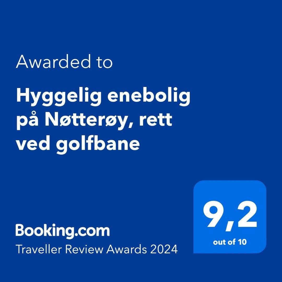 Hyggelig Enebolig Pa Notteroy, Rett Ved Golfbane Villa Eksteriør bilde